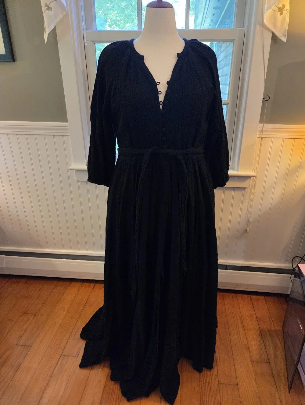 La Femme en Noir Coven Maxi Tunic Dress - Picture 13 of 16